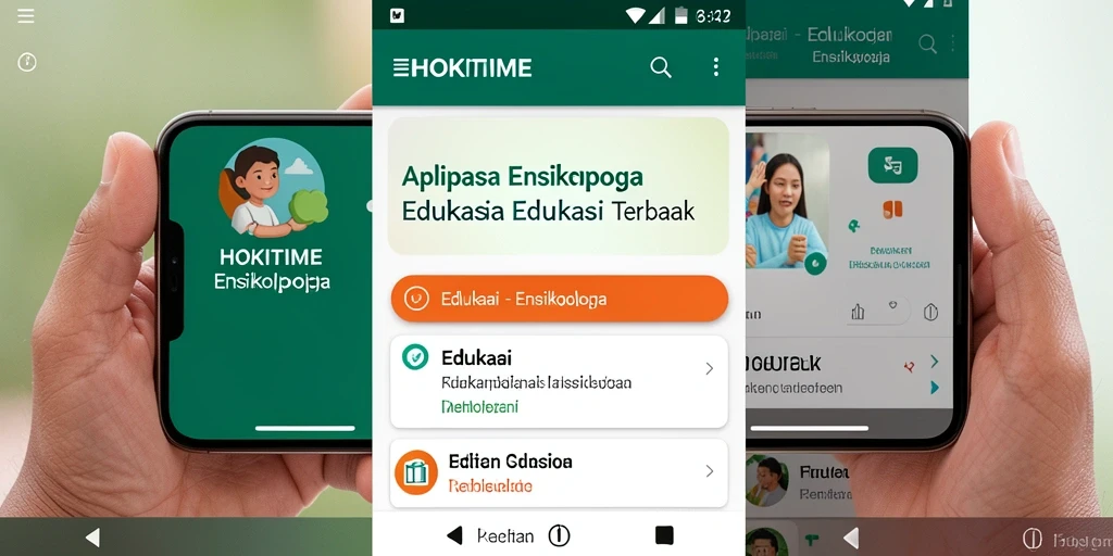 Tampilan antarmuka HOKITIME yang intuitif dan ramah pengguna.