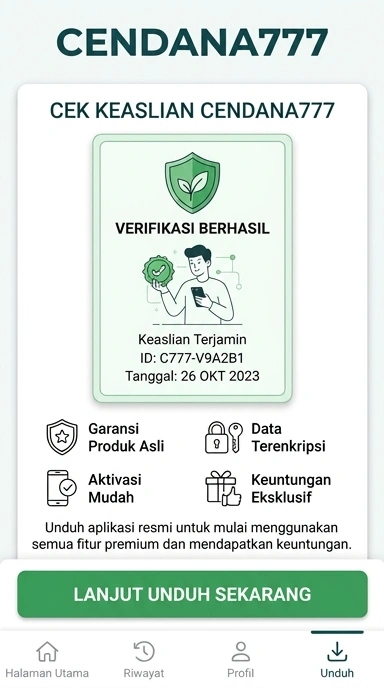 Kanal Resmi cendana777 untuk Pengguna Android Indonesia