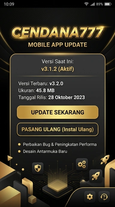 Riwayat Versi Cendana777 untuk Pengguna Android